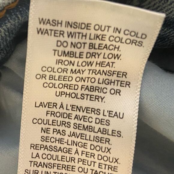 FRAME - ‘'Le High Straight” Raw Hem Jeans - style LHSTRA801 - size 26 - Picture 8 of 14